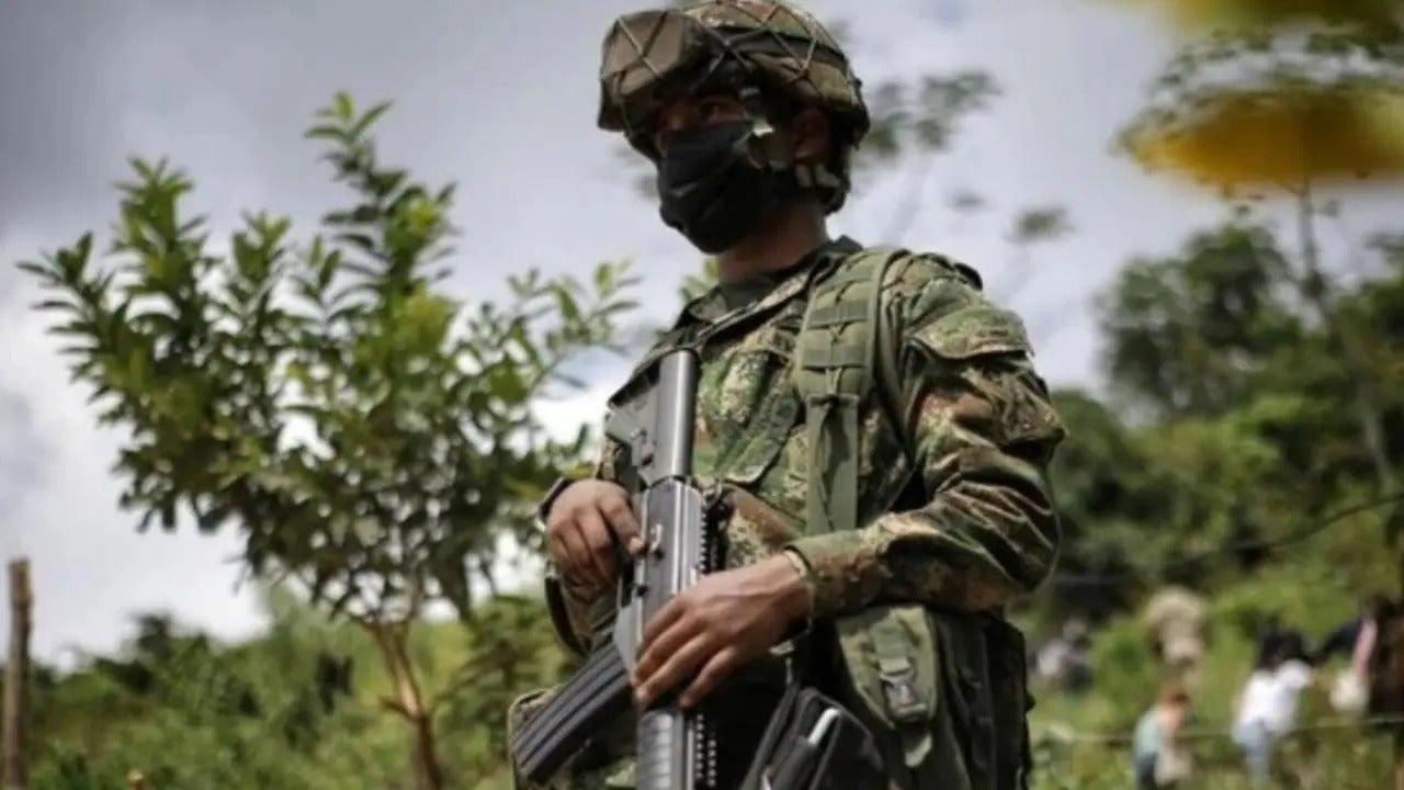 Uniformados del Ejército Nacional