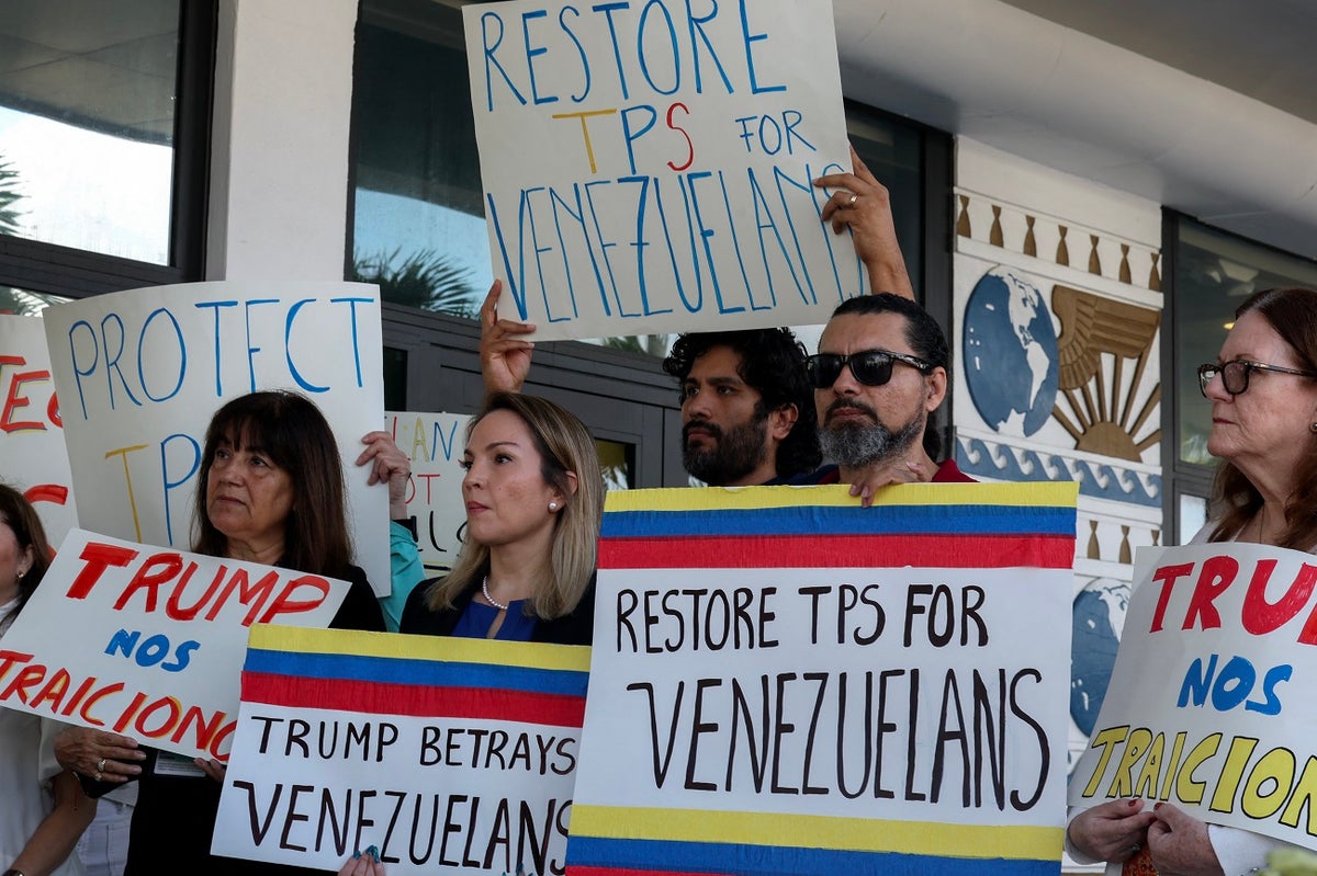 Venezolanos, indignados por fin del TPS en EE.UU.