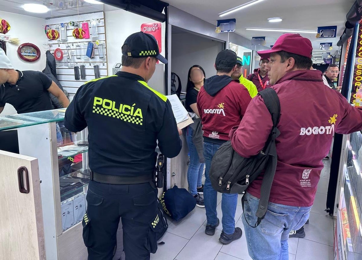 Operativos en Bogotá