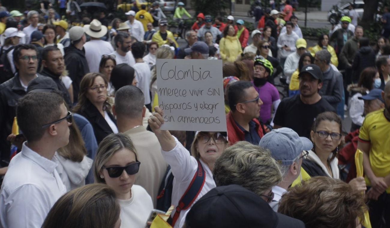 Marchas en apoyo por la salud de Miguel Uribe - 8 de junio de 2025