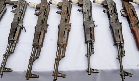 Armas grupos armados