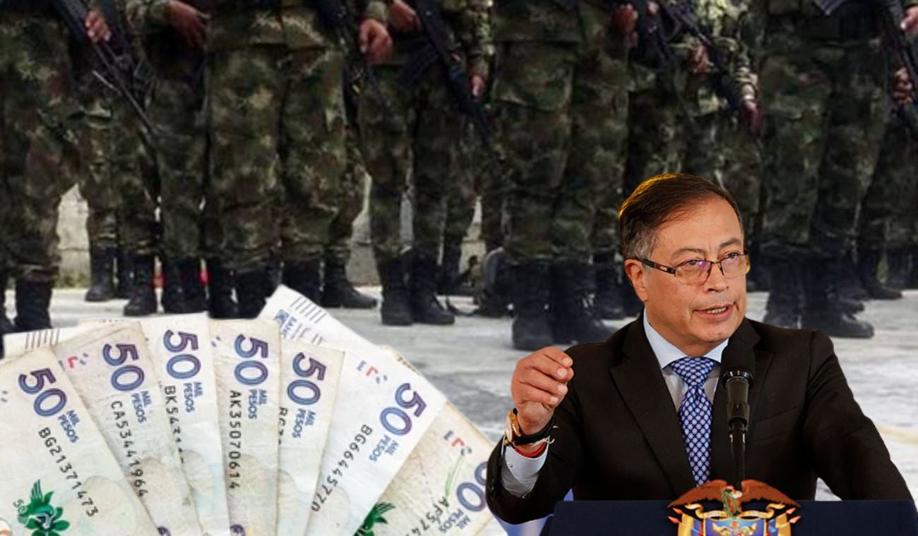 Aumento de salarios para soldados regulares