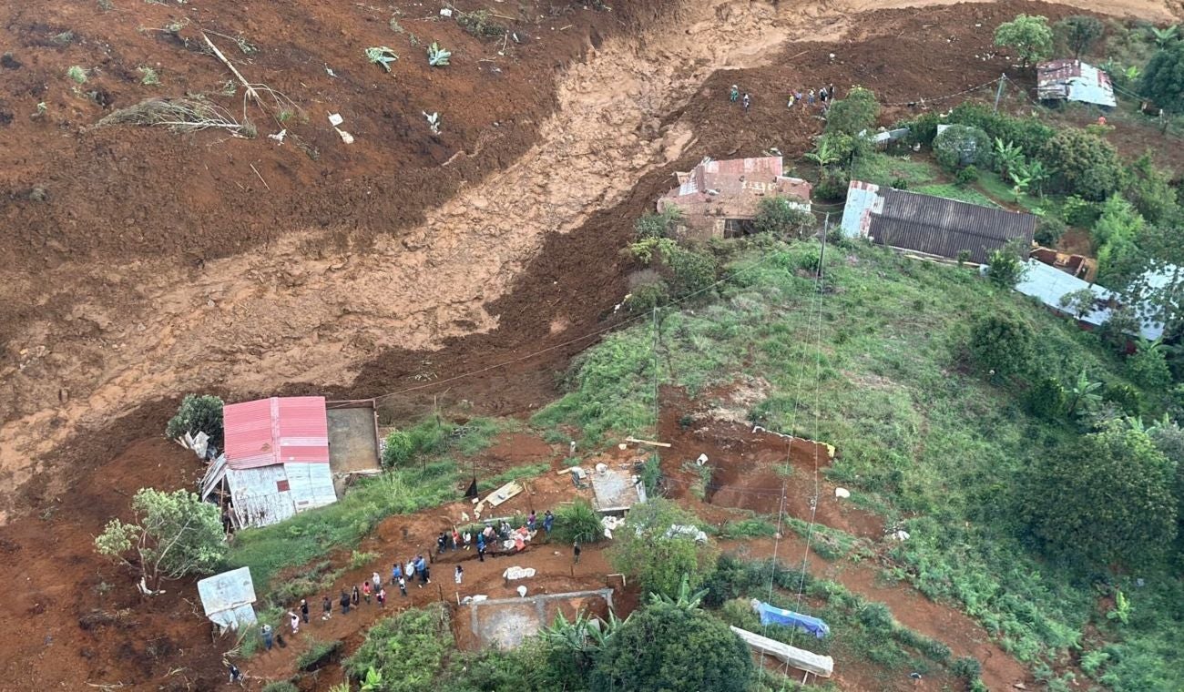 Deslizamiento en Bello, Antioquia