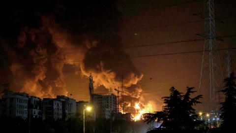 Bombardeo a Israel