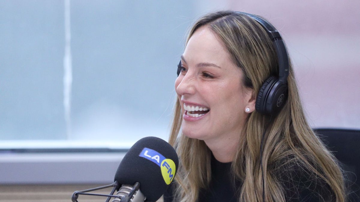 Claudia Bahamón, en LA FM