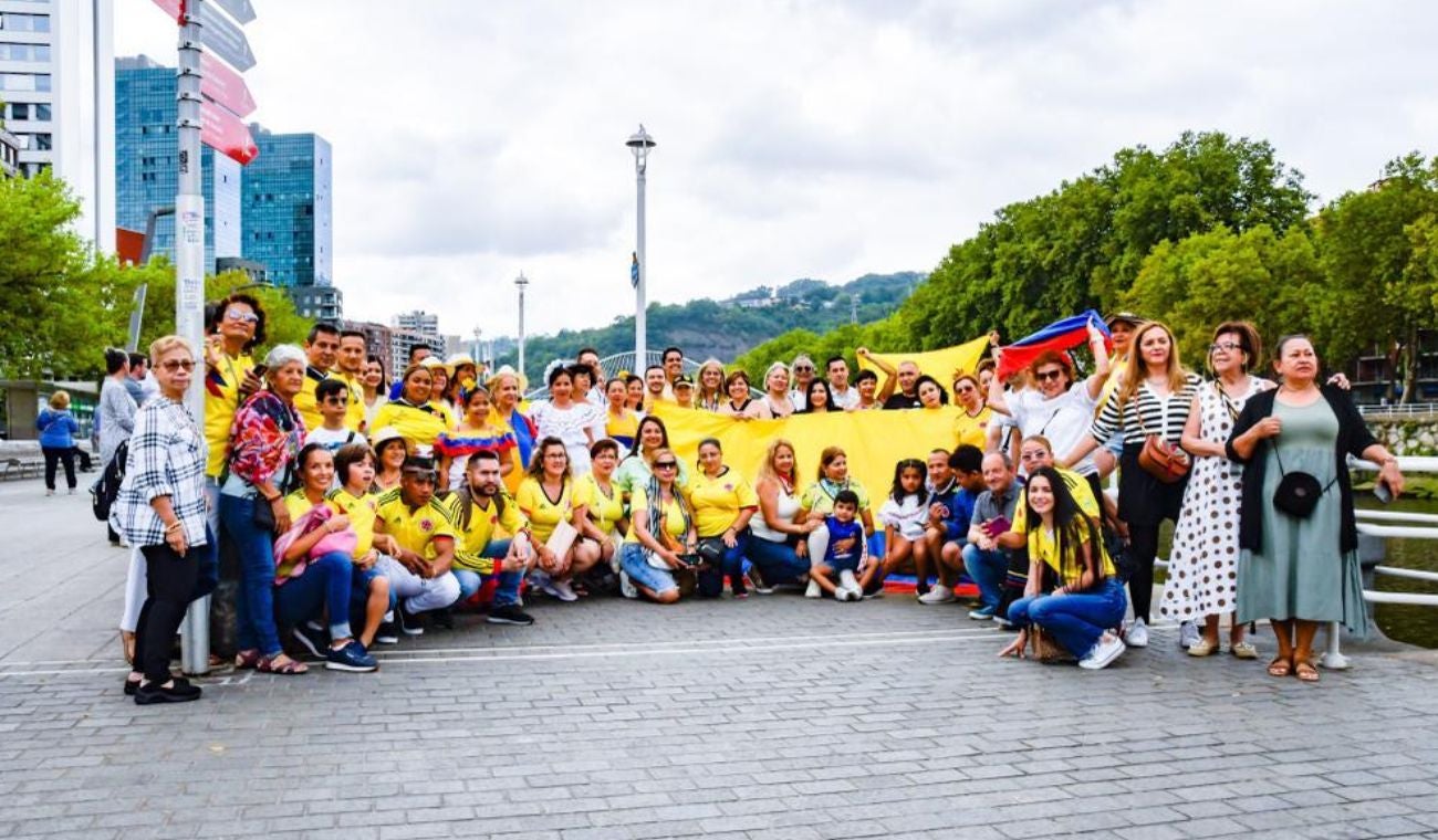 Colombianos en España