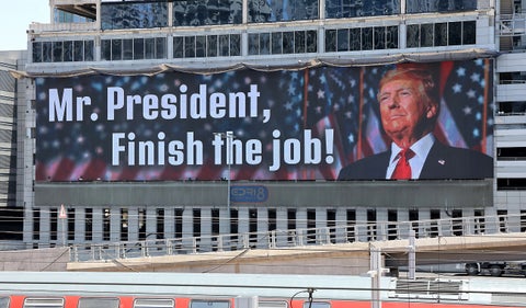 Donald Trump habló de posible ataque a Irán