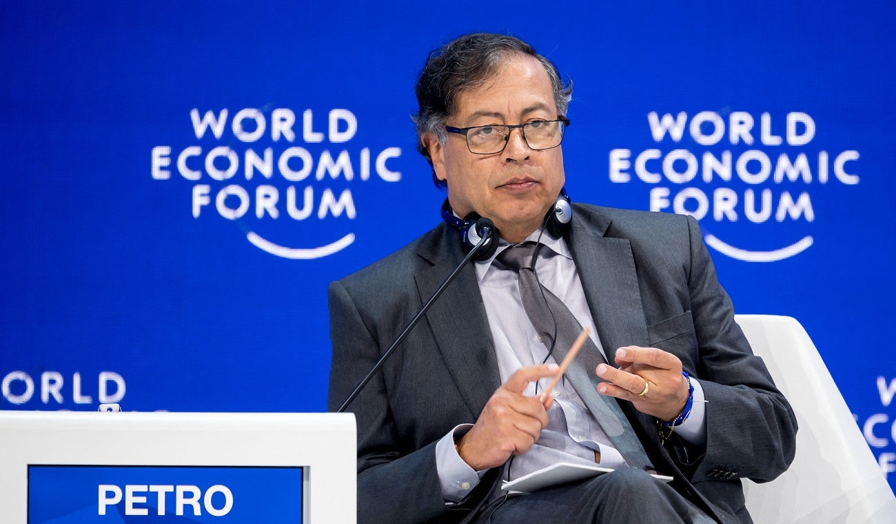 El presidente Petro, en el Foro Económico Mundial