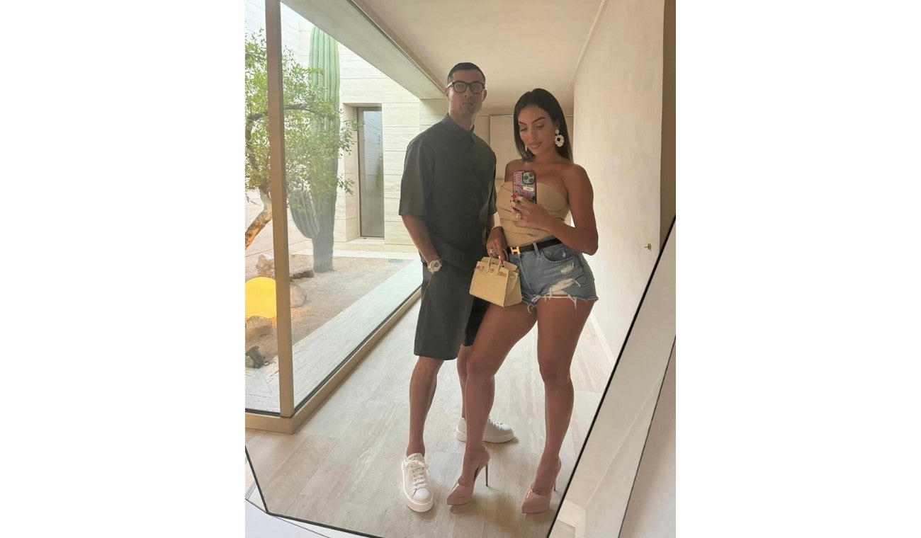 Georgina Rodríguez y Cristiano Ronaldo