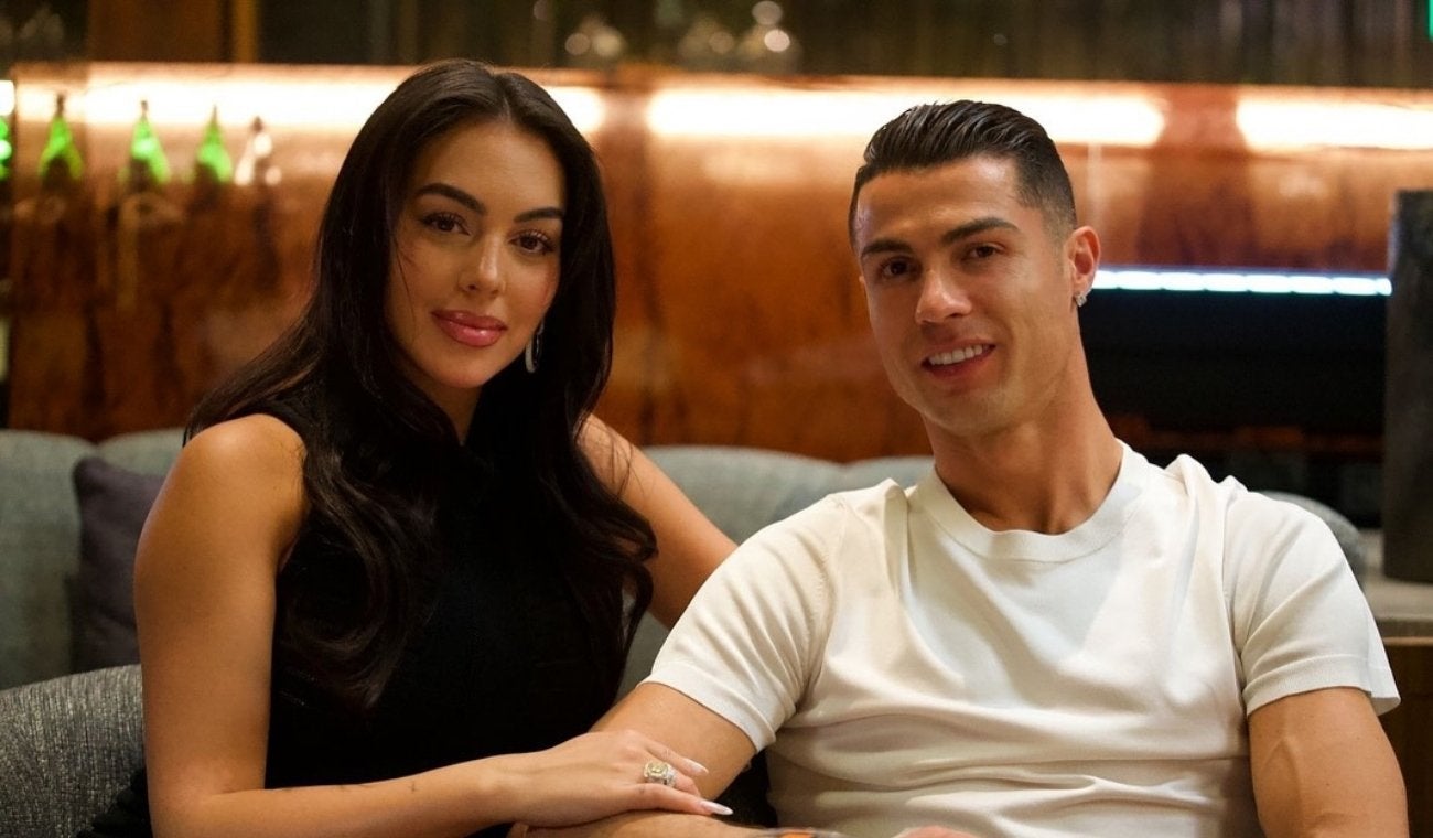 Georgina Rodríguez y Cristiano Ronaldo