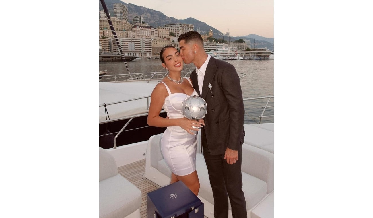 Georgina Rodríguez y Cristiano Ronaldo