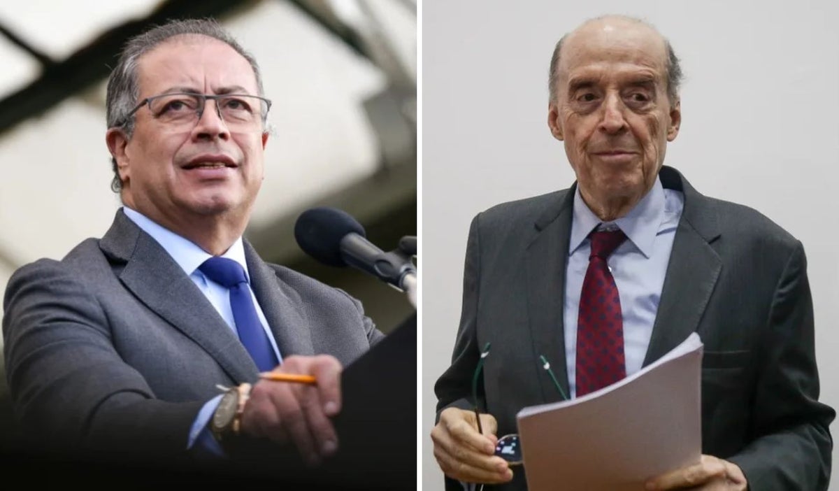 Gustavo Petro y Álvaro Leyva