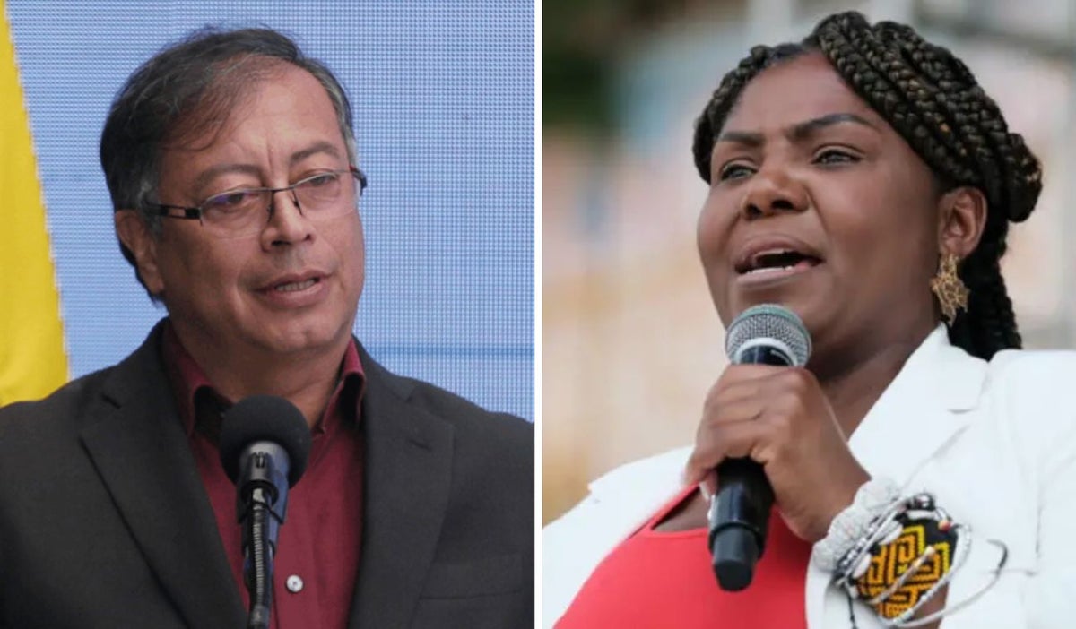 Gustavo Petro y Francia Márquez