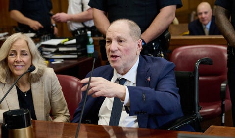 Harvey Weinstein en juicio
