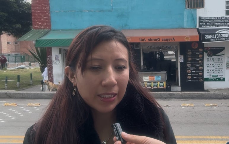 Lizeth Monroy, madre de joven