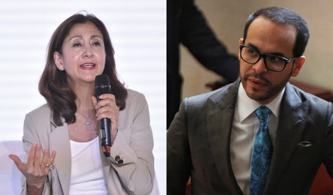 Ingrid Betancourt y Abelardo de la Espriella