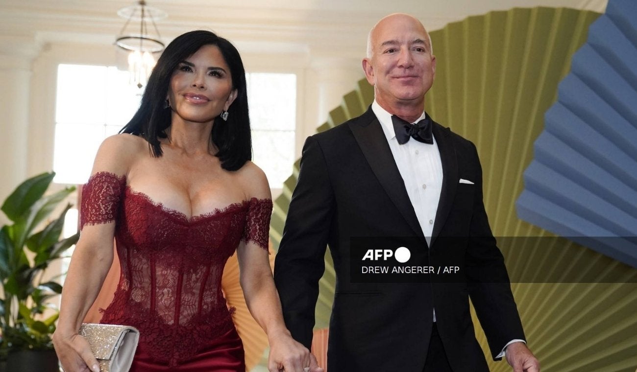 Jeff Bezos y Lauren Sánchez