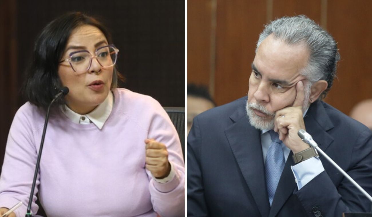 Jennifer Pedraza y Armando Benedetti
