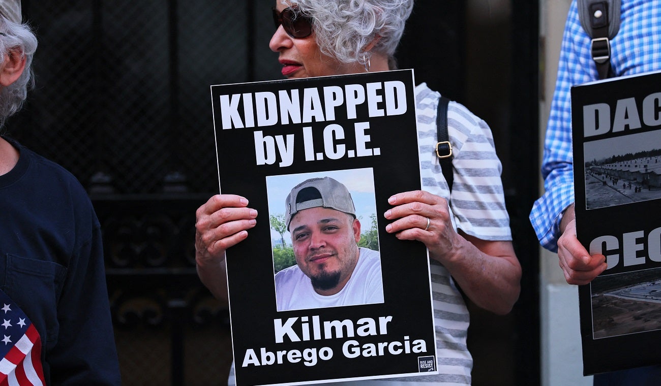 Kilmar Ábrego, deportado por error desde EE.UU.