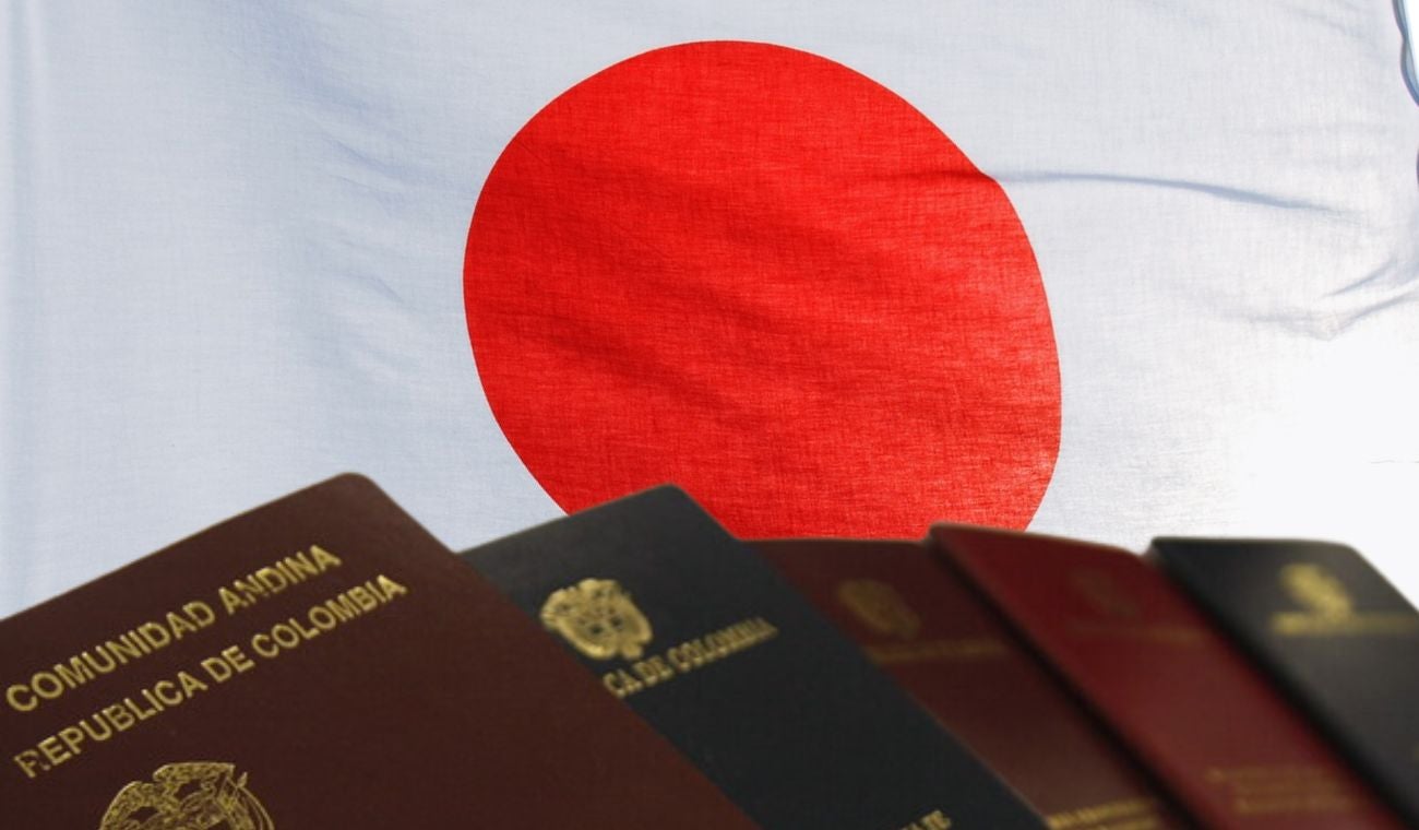 ¿Cuánto vale la VISA a JAPÓN para COLOMBIANOS?