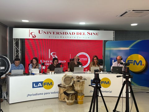 El noticiero se realizó en Montería