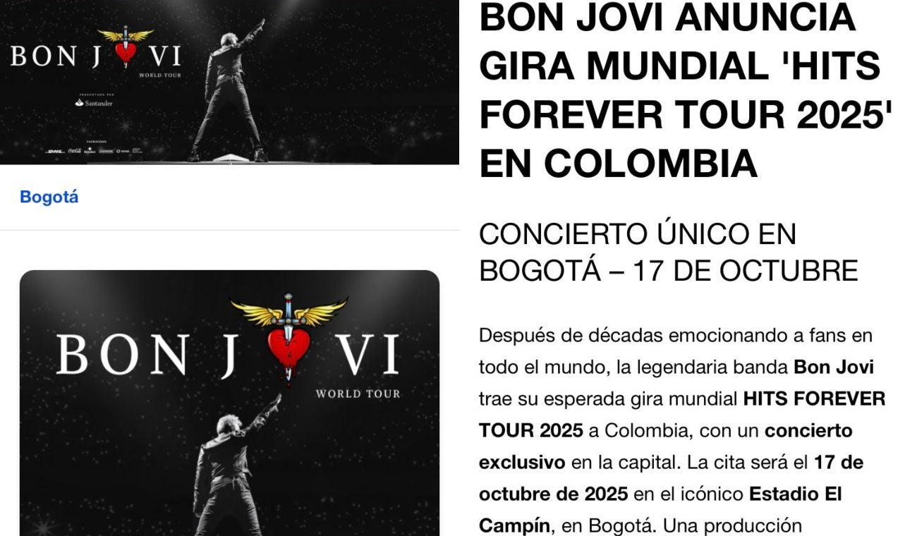 ESTAFA con FALSO CONCIERTO de leyenda del rock en Colombia