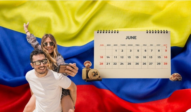 Puente festivo en Colombia para junio