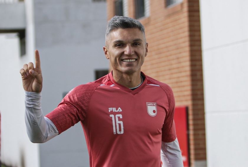 Santa Fe se prepara para la primera final del fútbol colombiano 