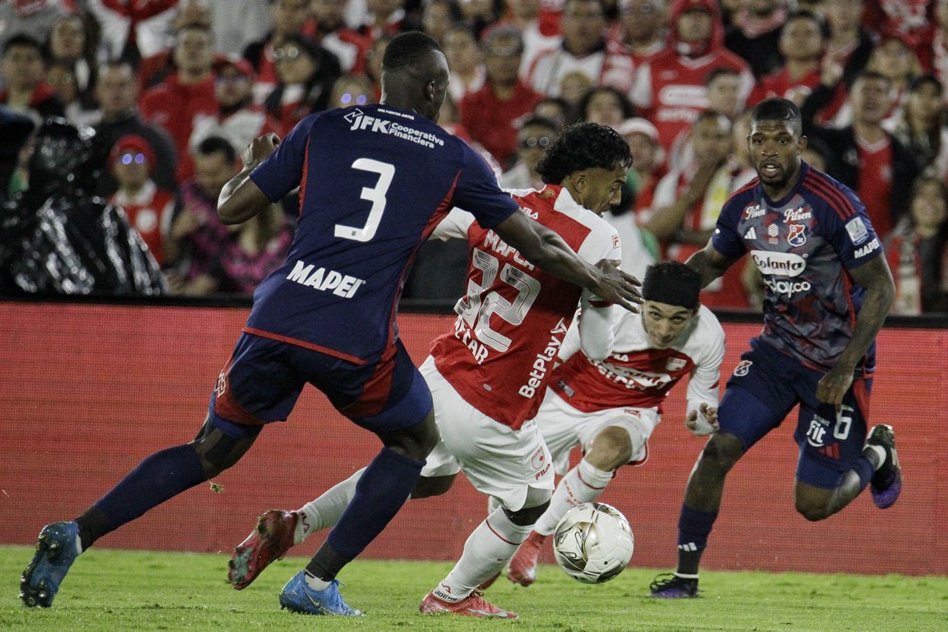 Final Liga Betplay: Santa Fe y Medellín empataron sin goles