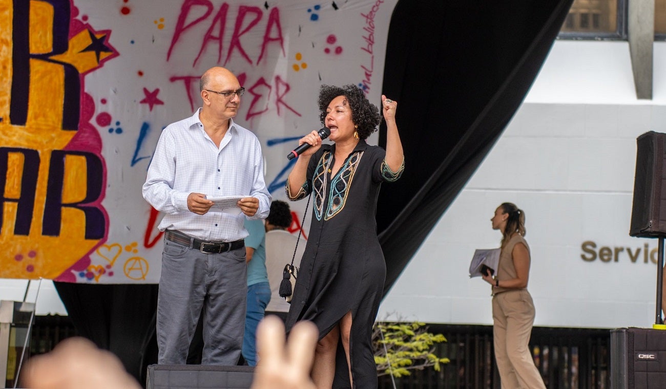 Senadora Isabel Zuleta, en Medellín