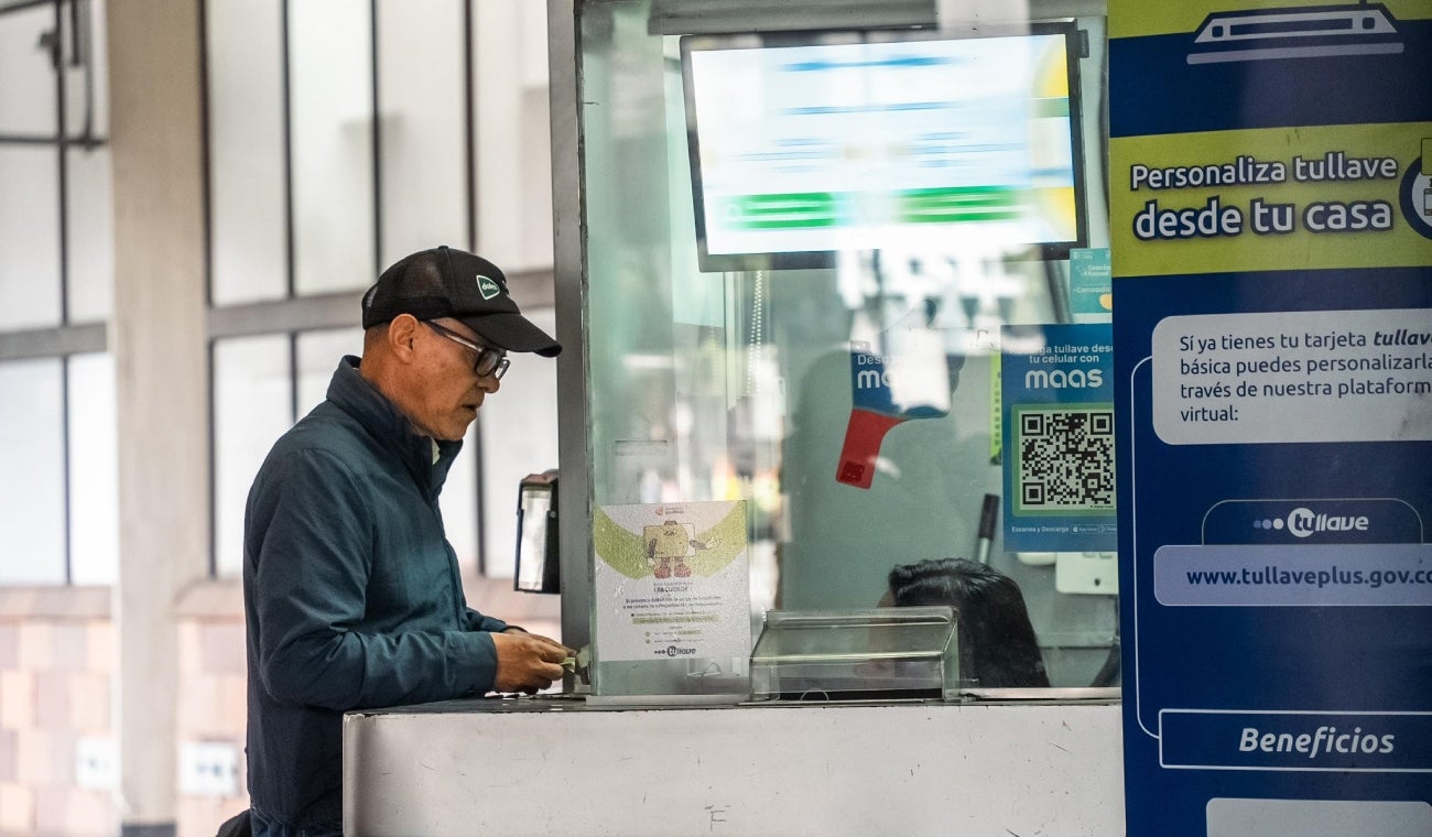 Taquilla de Transmilenio