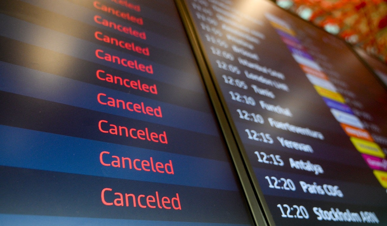 Vuelos cancelados por guerra Israel-Irán