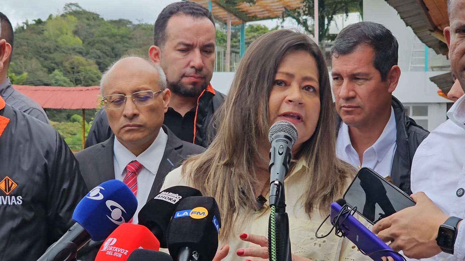 Ministra de Transporte en Nariño, María Fernanda Rojas