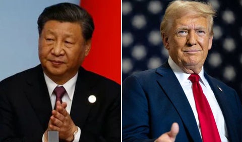 Xi Jinping y Donald Trump