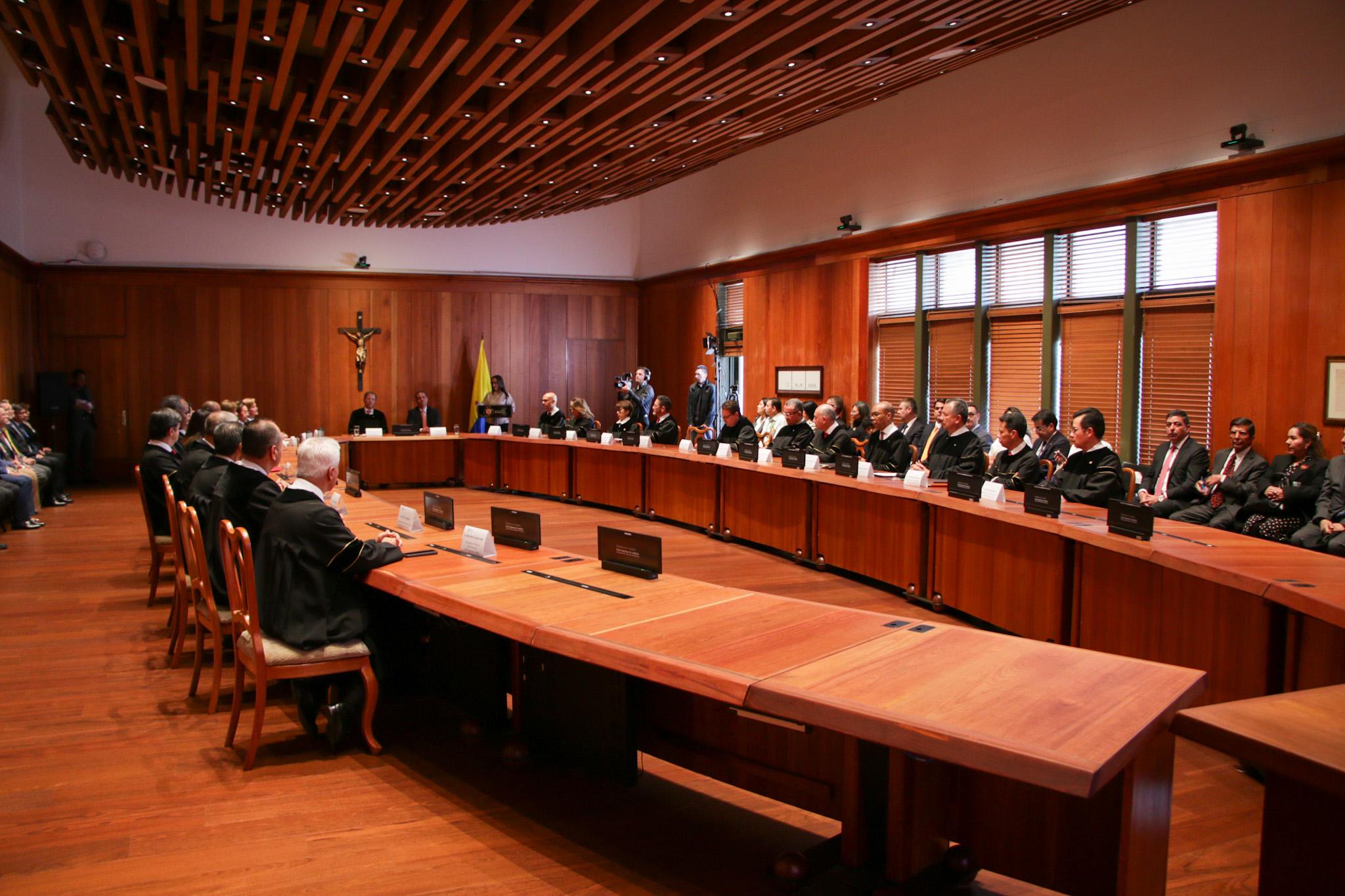 Sala de Audiencias Altas Cortes