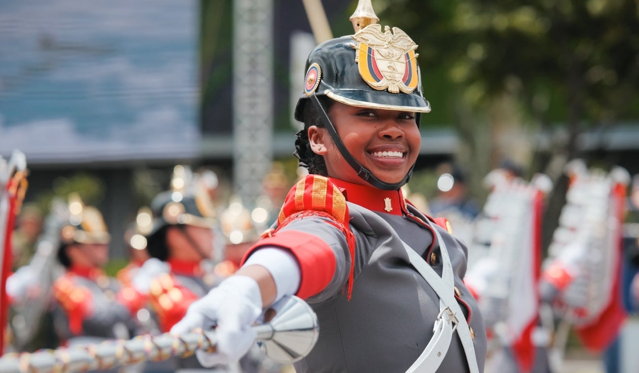 Desfile del 20 de julio en Bogotá