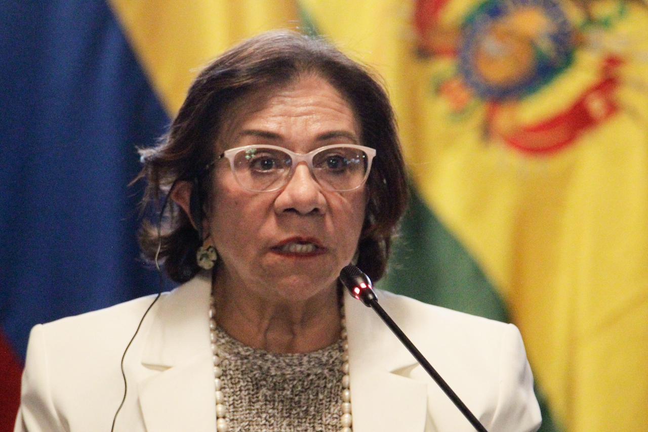 Rosa Yolanda Villavicencio, canciller (e).