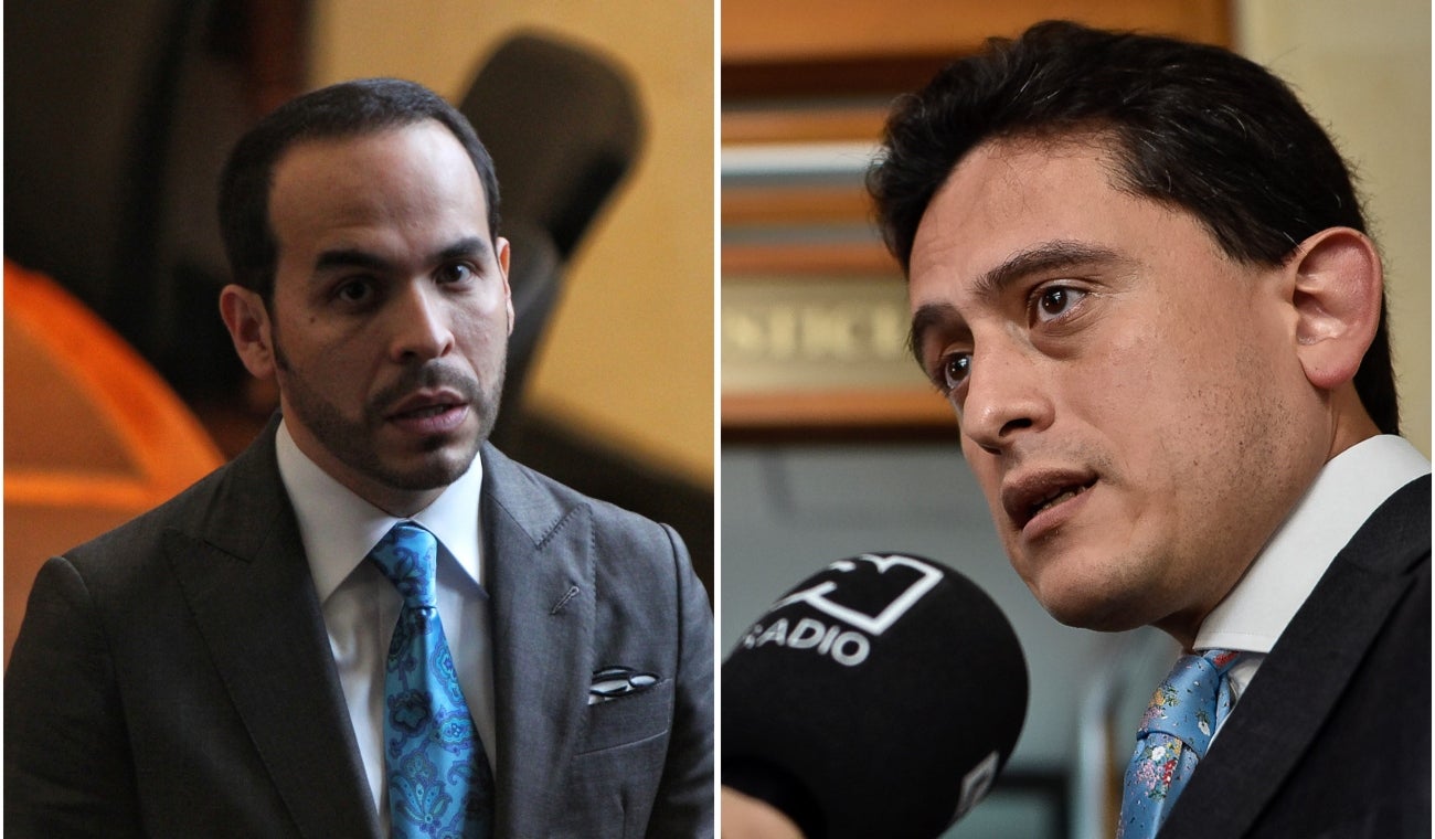 Abelardo de la Espriella y Luis Carlos Reyes