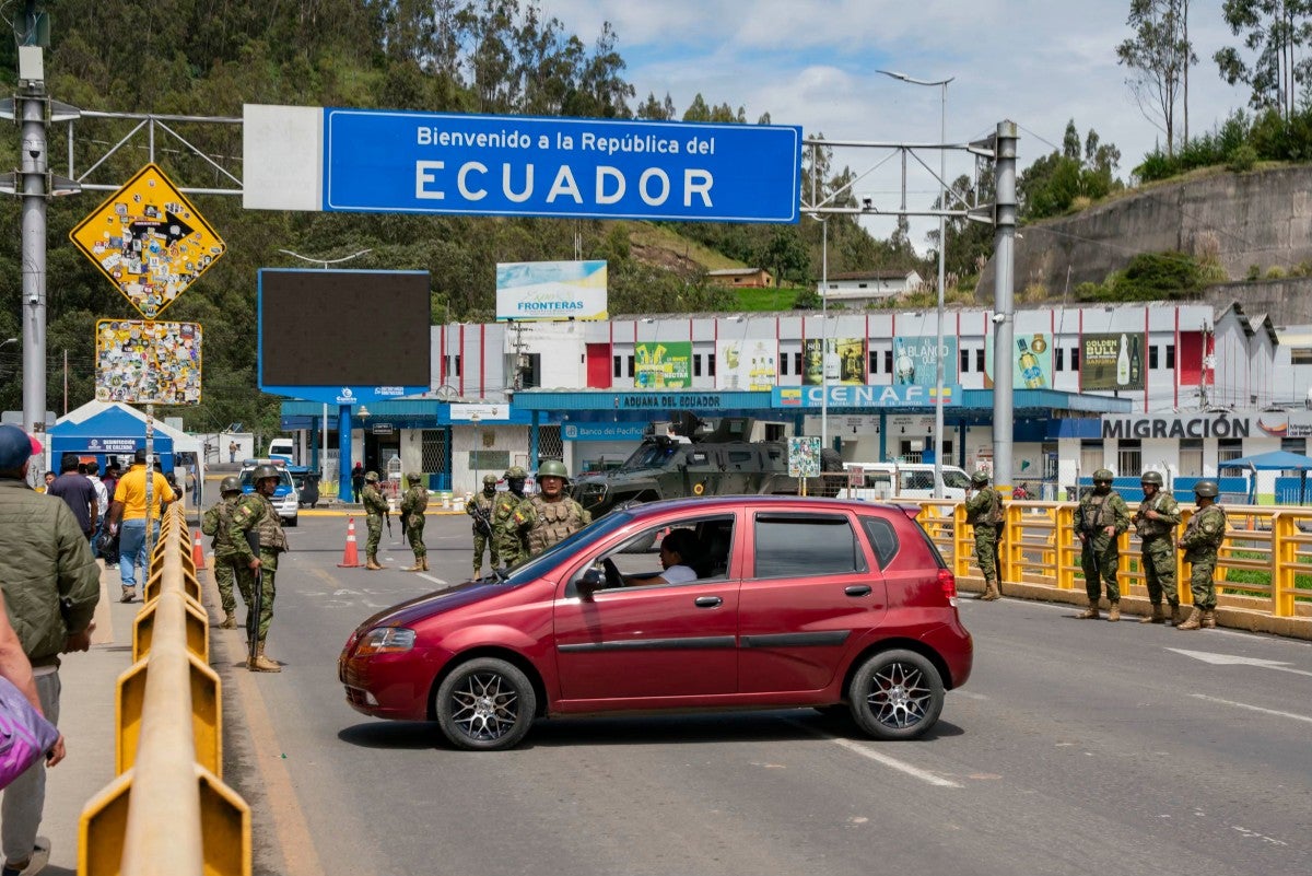 Frontero Colombia - Ecuador