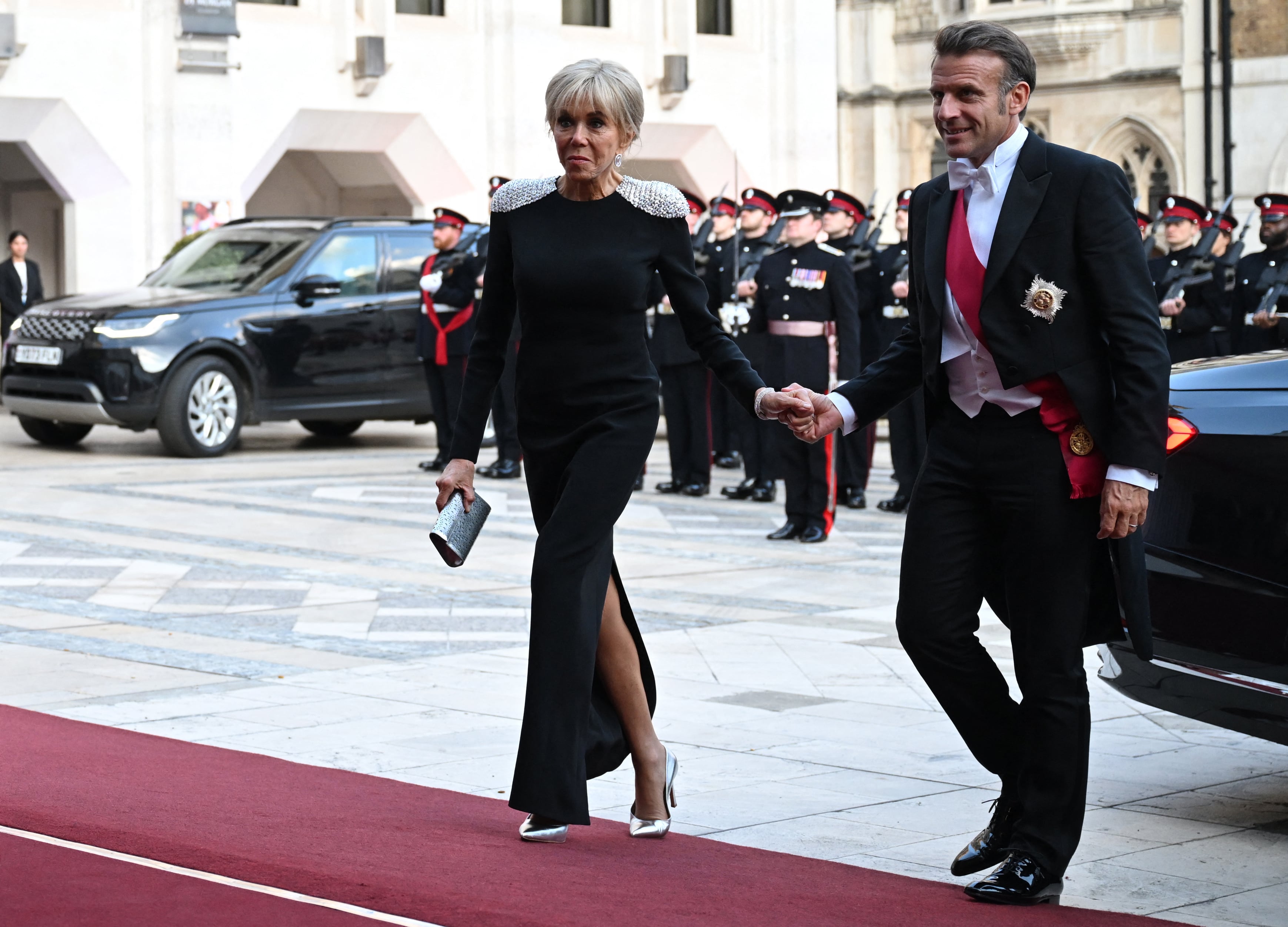 Emmanuel y Brigitte Macron