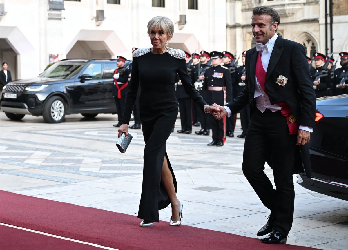 Emmanuel y Brigitte Macron