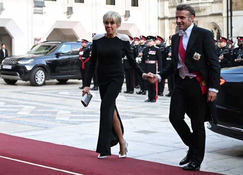 Emmanuel y Brigitte Macron