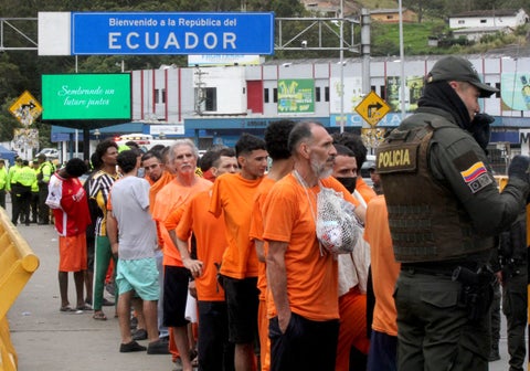 Colombia - Ecuador - diplomacia - deportación