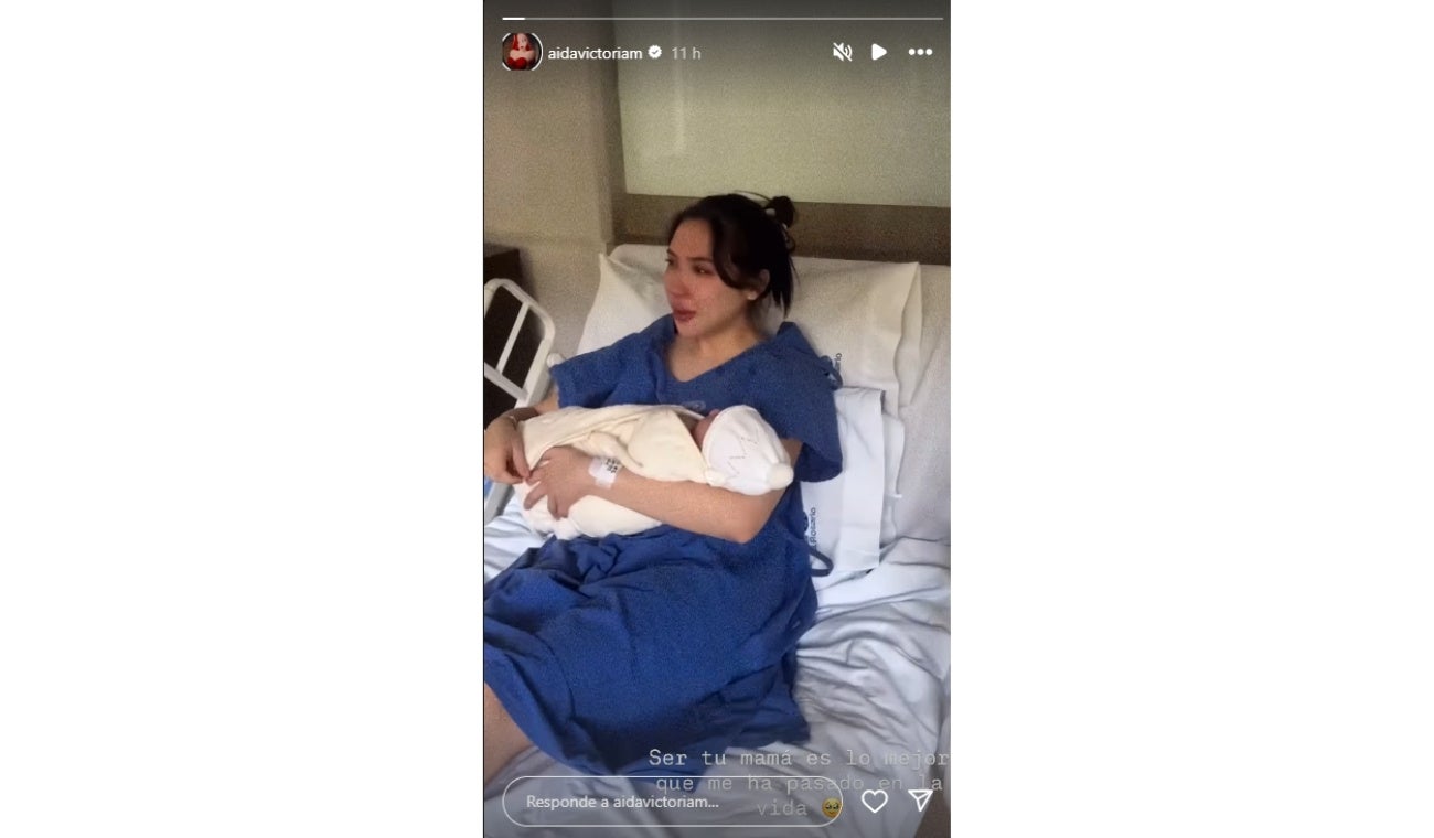 Video del PARTO de AÍDA VICTORIA Merlano conmueve redes