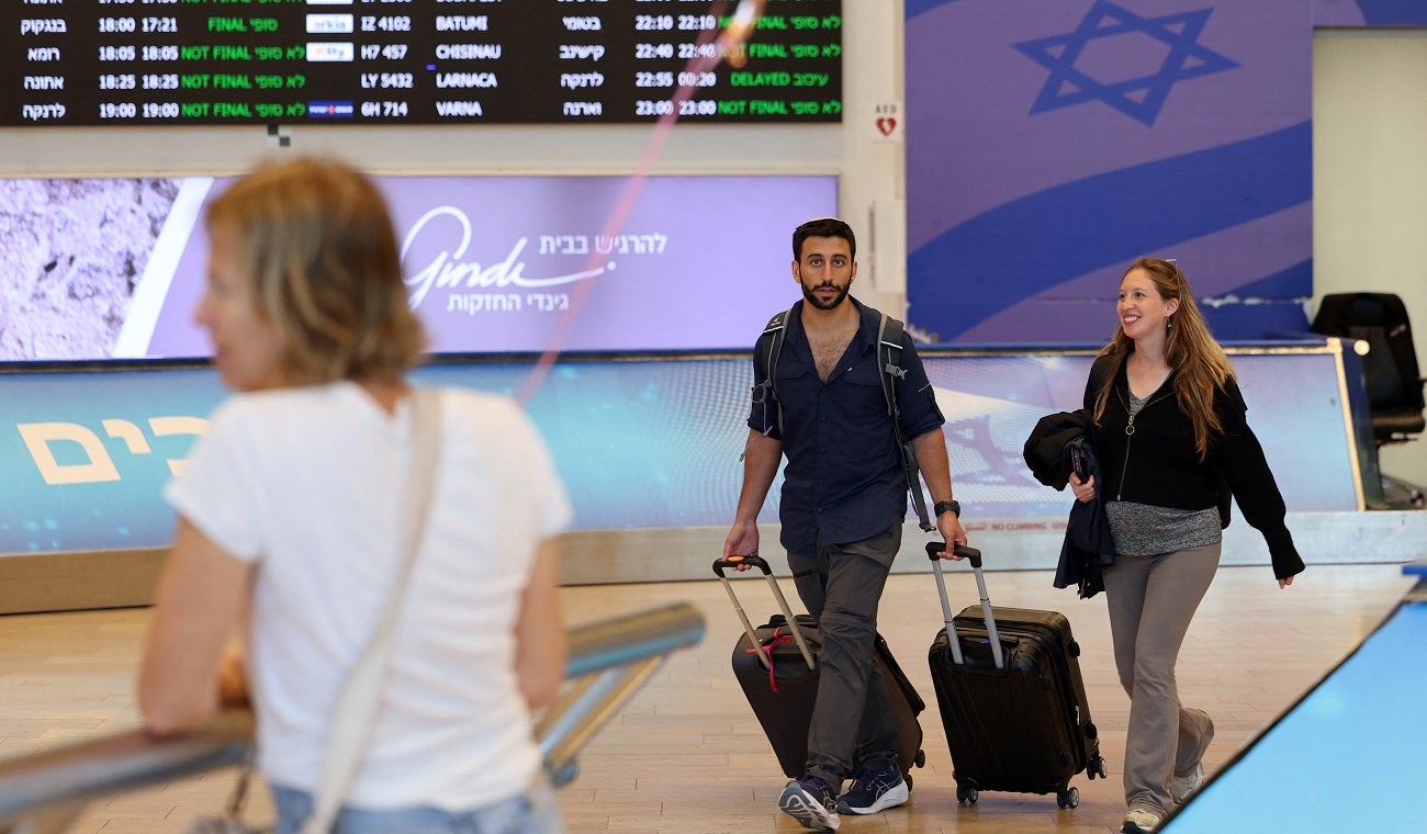 Alerta de EE.UU. para viajes a Israel