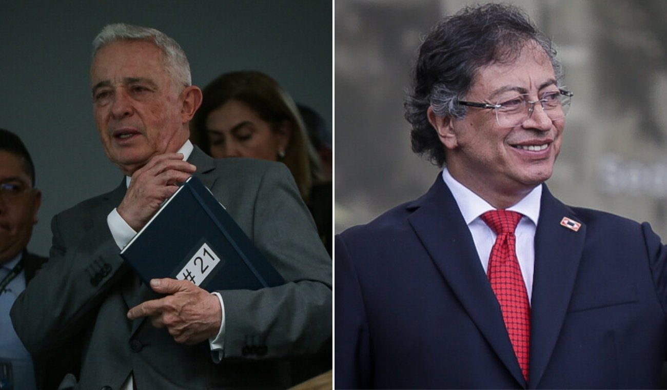 Álvaro Uribe tilda a Petro de “cobarde” y “sicario moral”
