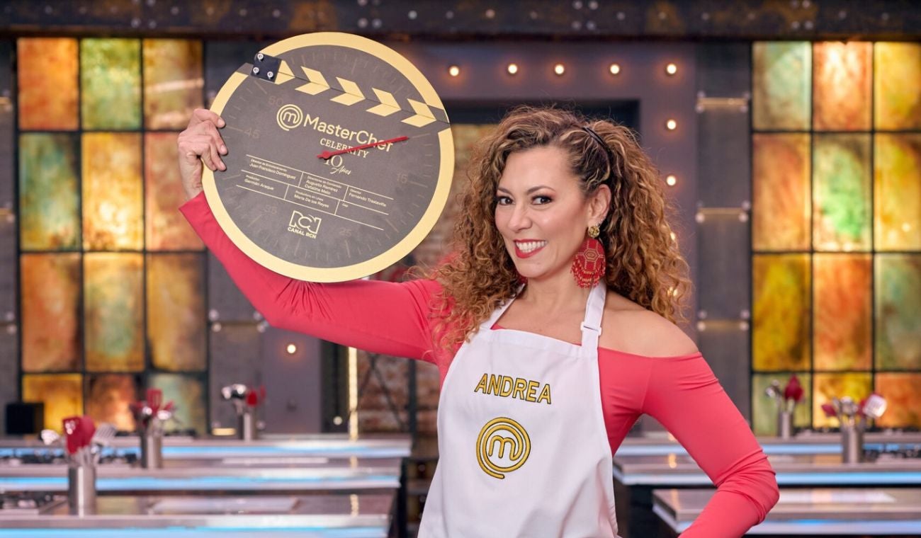 Andrea Guzmán se despide de la cocina de MasterChef Celebrity