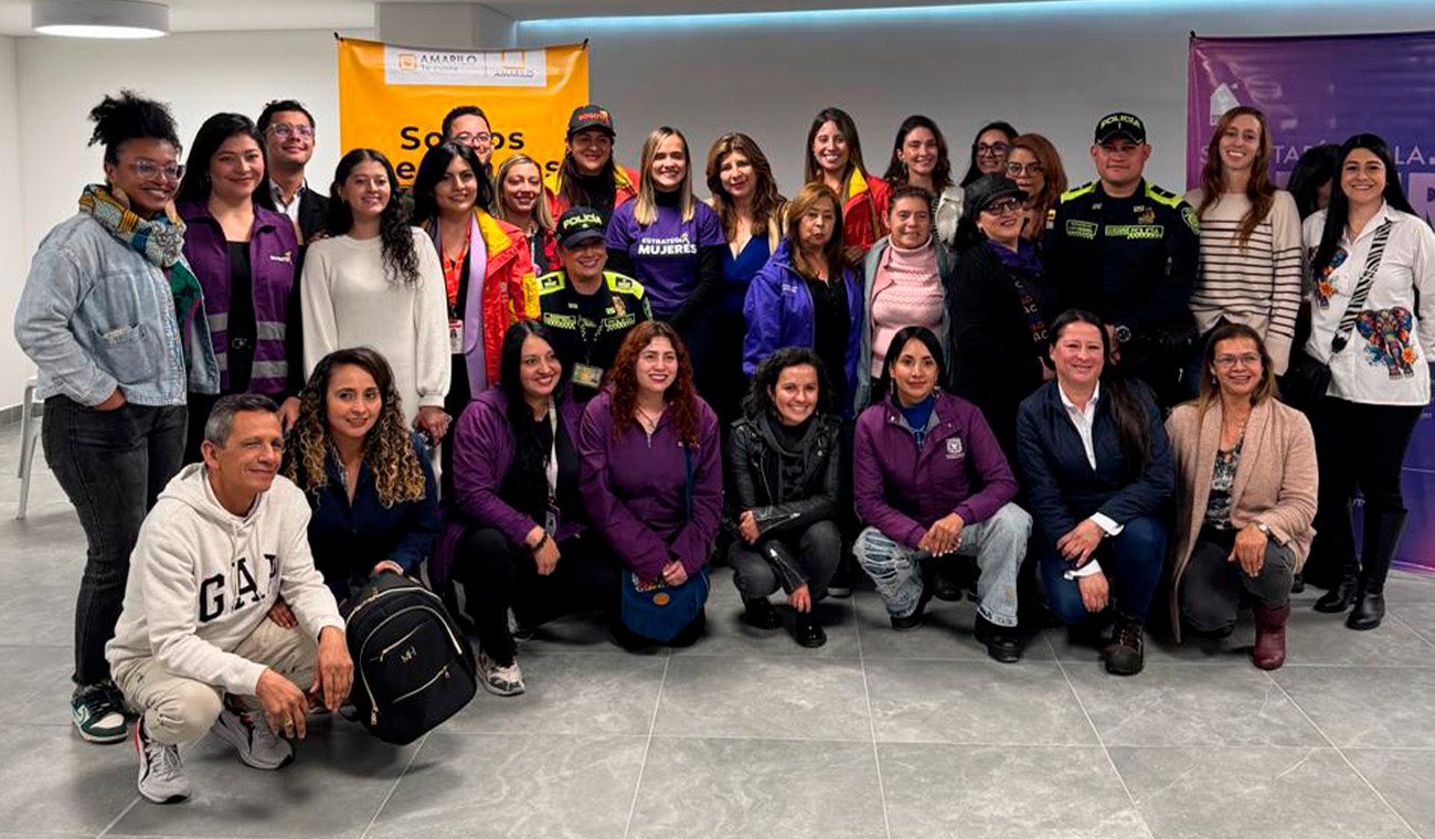 Secretaría de la Mujer y Amarilo se unen contra la violencia