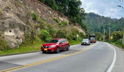 vía a La Calera