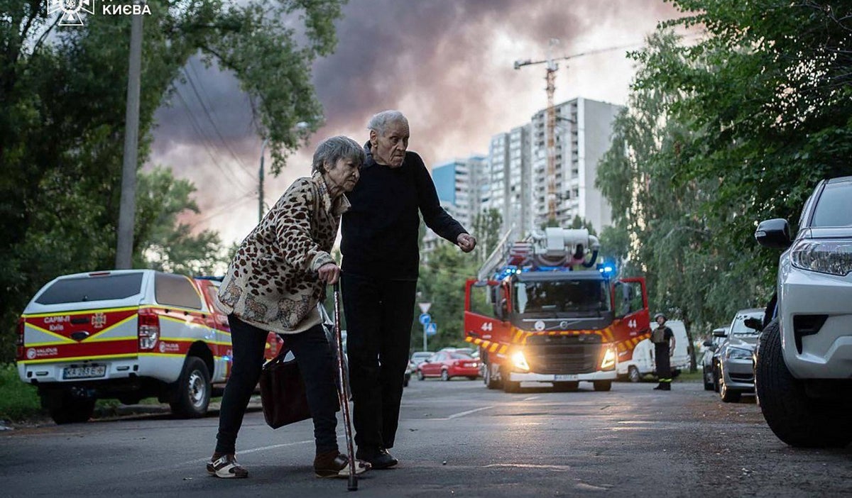 Bombardeo ruso en Ucrania el 5 de julio de 2025